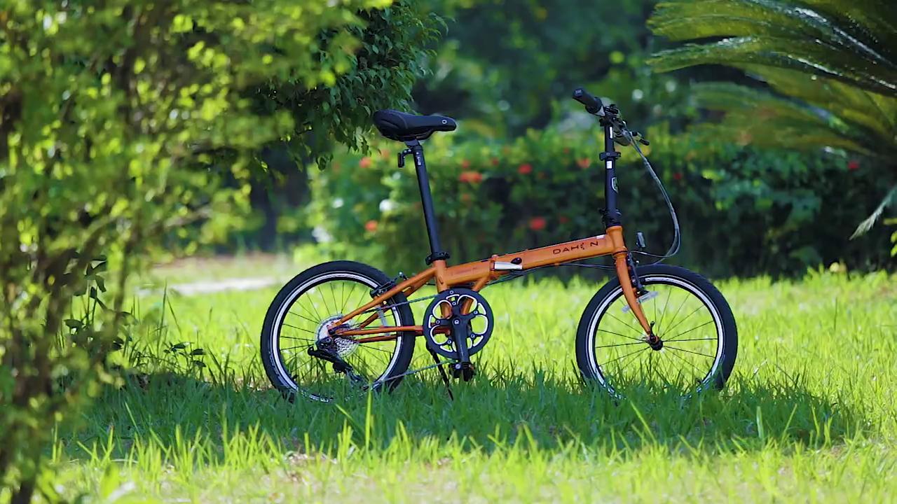KBC083-DAHON大行热卖款成人代驾男女士折叠自行车20寸变速超轻单车P8